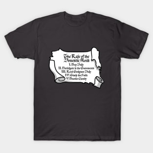 The Rule of the Domestic Monk T-Shirt